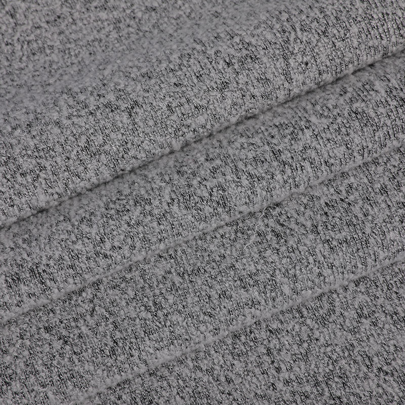 BRM1709 Rayon Polyester Loop Loop Fleece Fabe